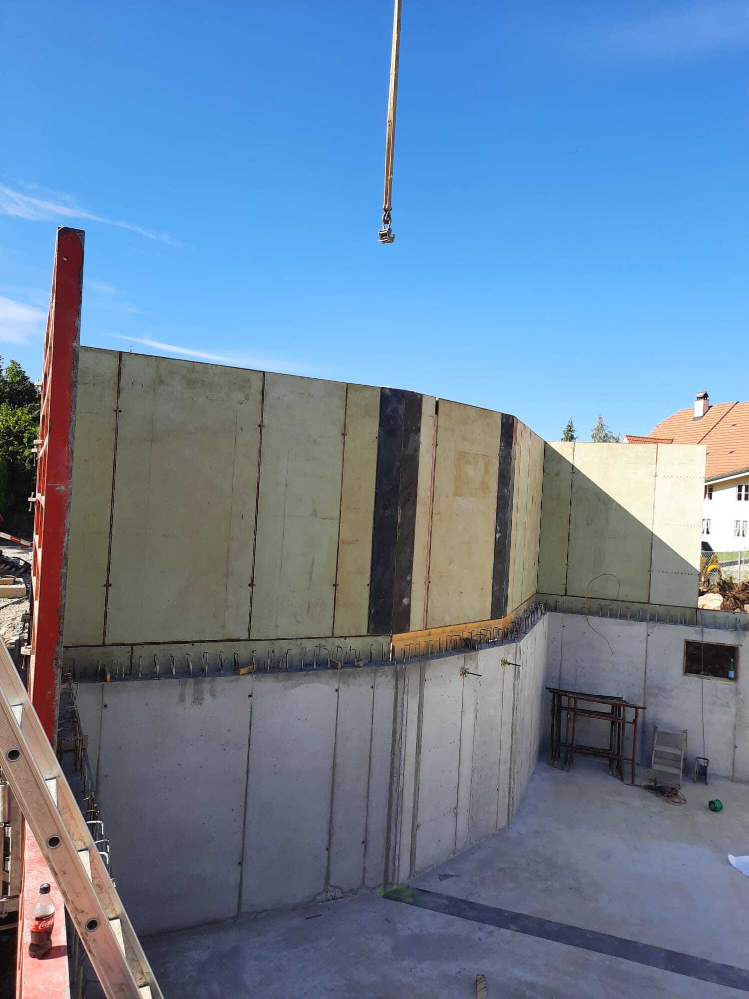 kran wand beton baselland